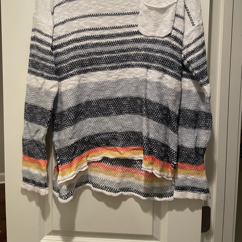 Hem and Thread light sweater with cute fall colors.